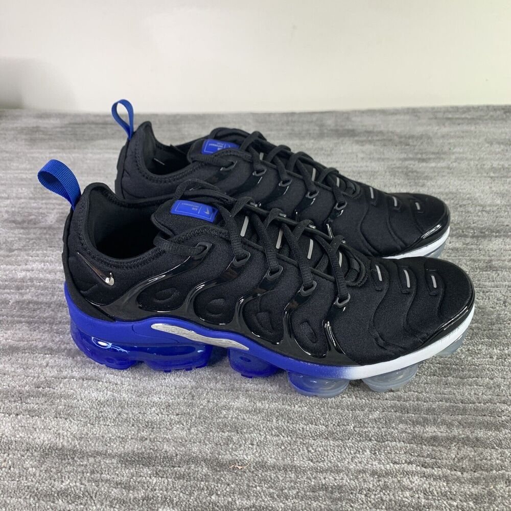 Nike Air VaporMax Plus Orlando Magic Black Royal Blue Men’s Sneakers Size 11